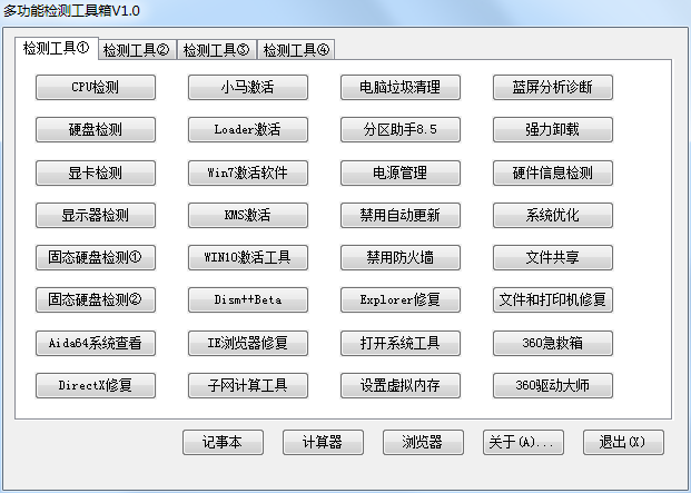 图片[2]-解决99%的电脑问题 多功能检测工具箱-智点软件