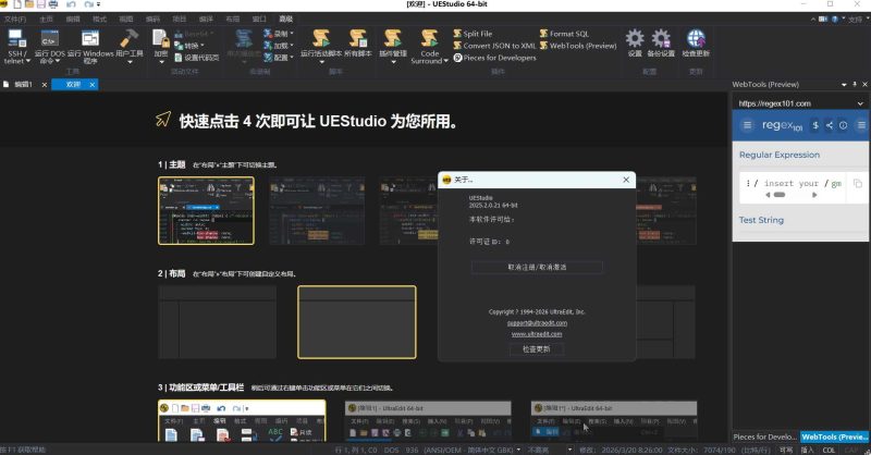 文本代码编辑IDM UEStudio v25.2.0.21绿色版 -智点软件