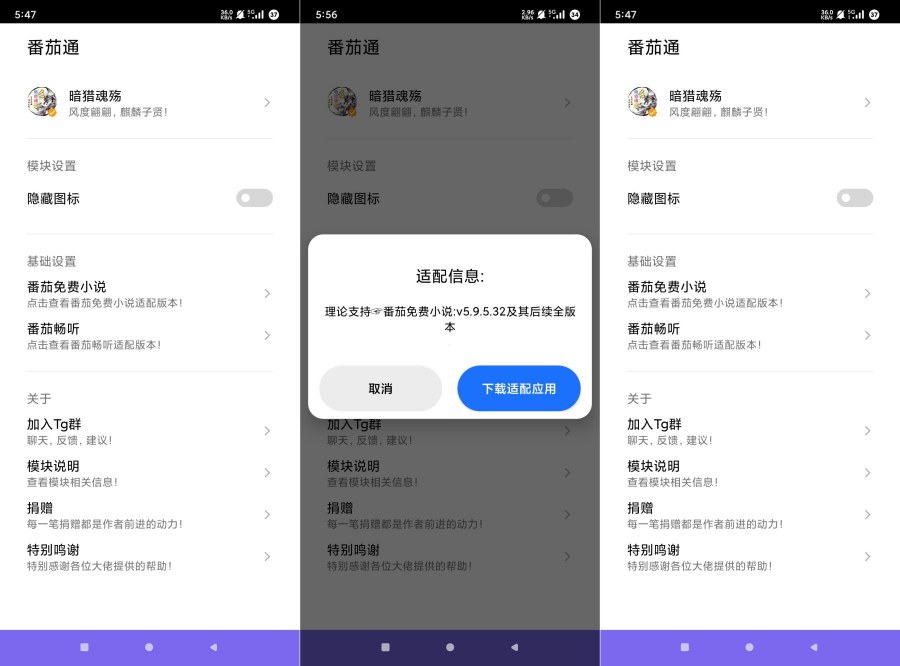 图片[1]-番茄通1.0.8番茄小说番茄畅听VIP解锁模块-智点软件