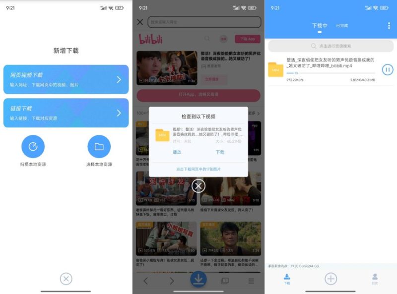 星速磁力bt网页嗅探！视频图片不限速下载-智点软件