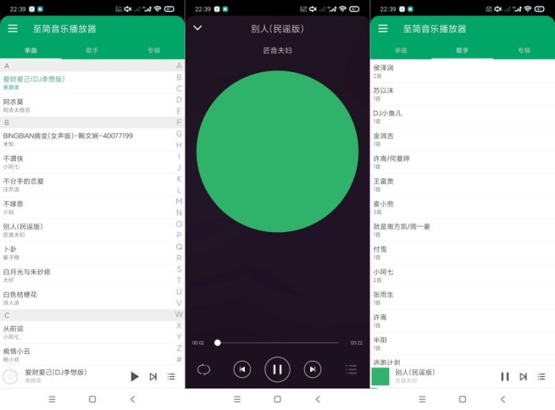 至简音乐1.2纯净音乐播放器一键扫描导入-智点软件