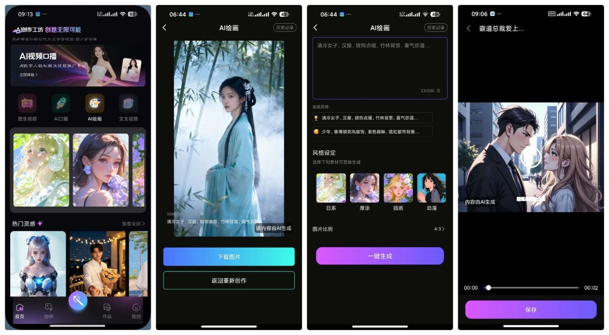 图片[1]-免费成片AI 1.0.3一键爆款短剧无限文生图-智点软件