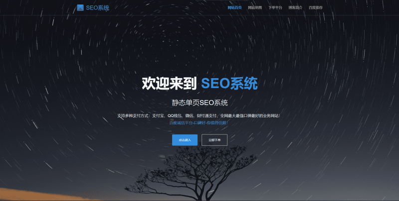 SEO站群系统源码 免授权版 单页关键词排名网站源码-智点软件